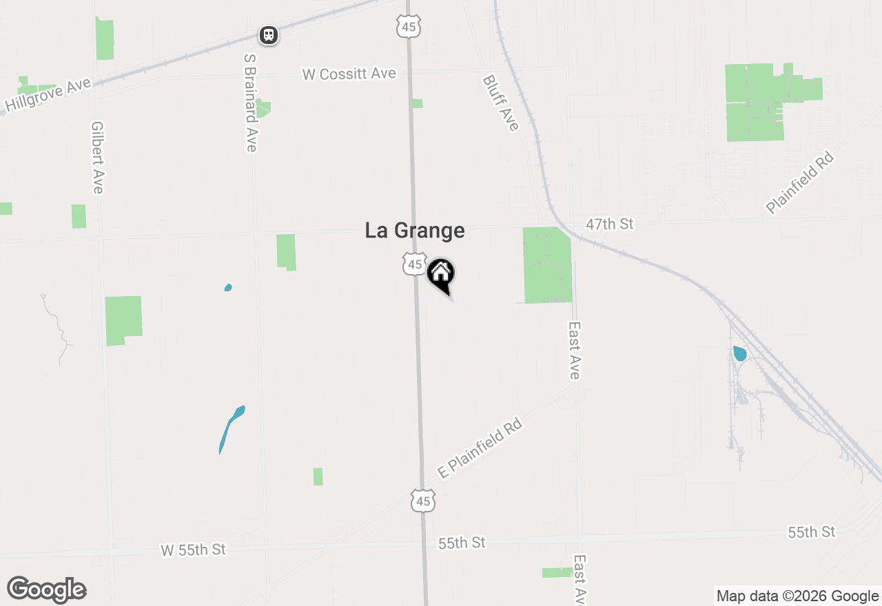 Map of 645 6th Avenue, La Grange, IL 60525