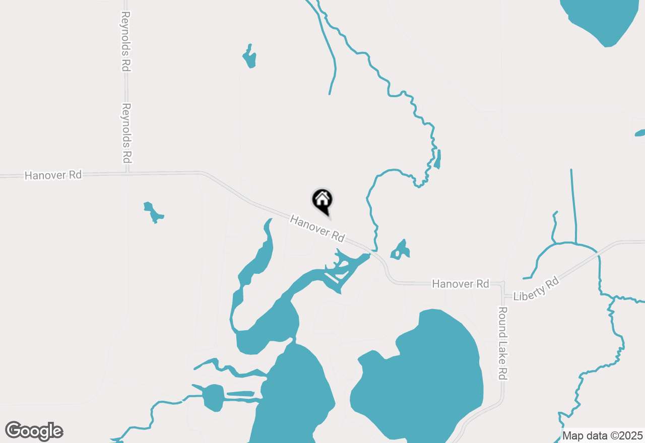 Map of 4024 Hanover Road, Horton, MI 49246