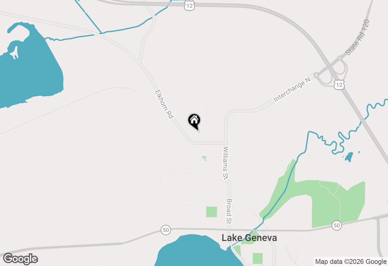 Map of 1040 Tolman Street, Lake Geneva, WI 53147
