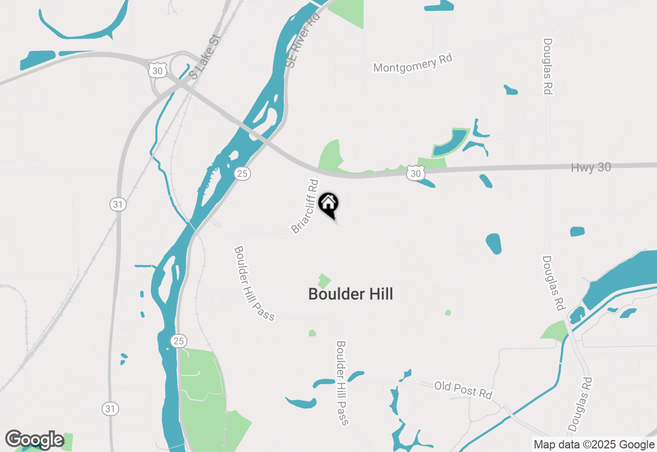 Map of 20 Woodridge Road, Montgomery, IL 60538