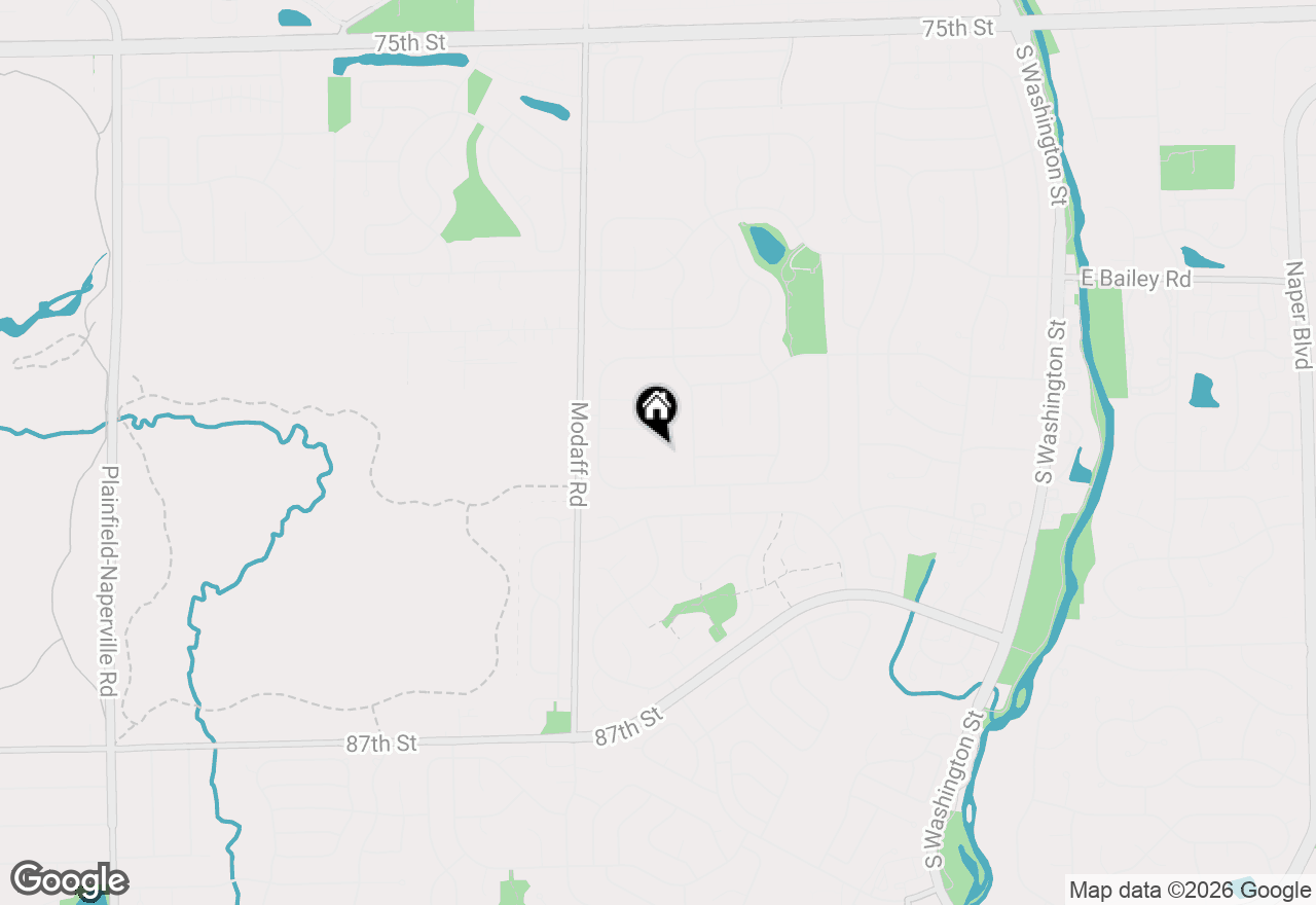 Map of 510 Delkir Court, Naperville, IL 60565