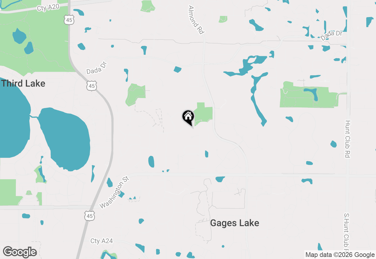 Map of 7429 Cascade Way, Gurnee, IL 60031