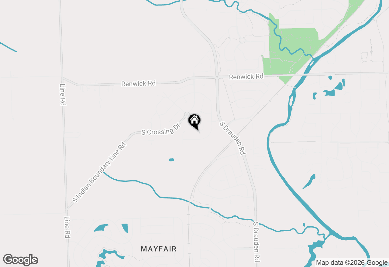 Map of 16151 S Lake View Road, Plainfield, IL 60586