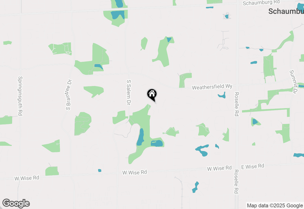 Map of 616 Boxwood Drive, Schaumburg, IL 60193