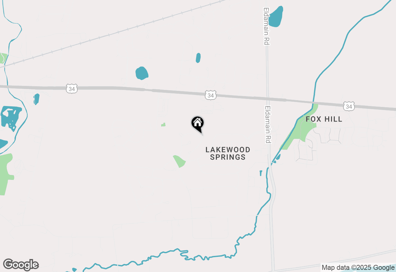 Map of 3842 Munson Street, Plano, IL 60545