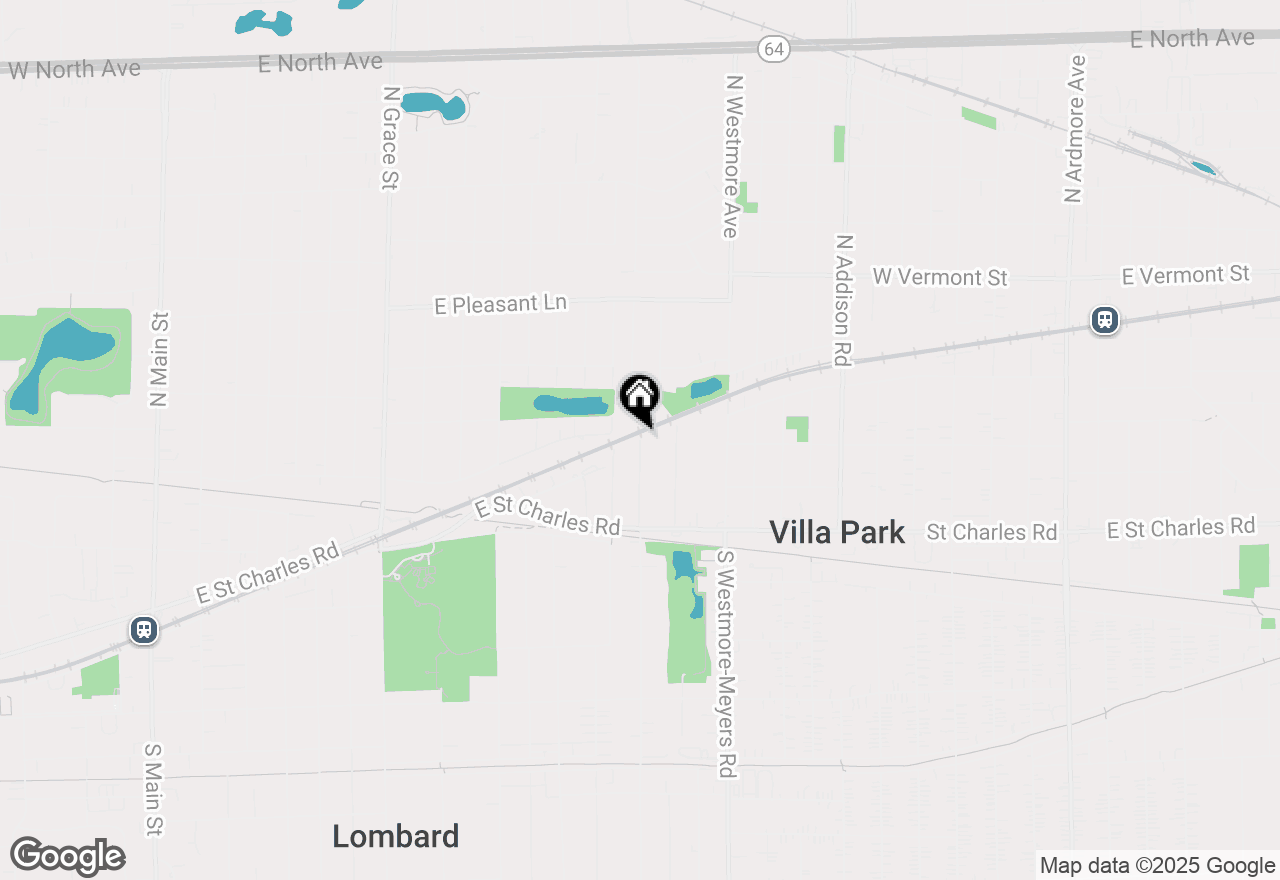 Map of 434 N Highland Avenue, Elmhurst, IL 60126