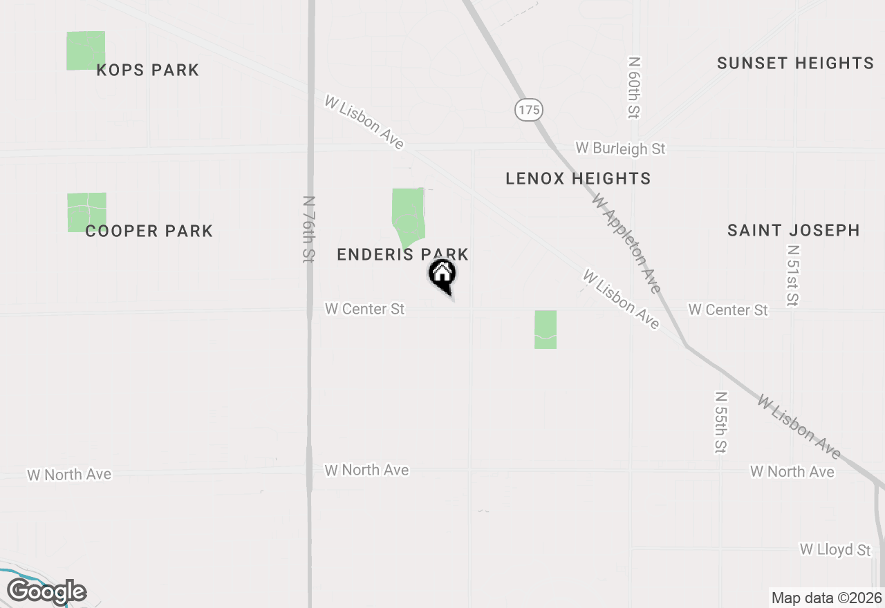 Map of 6920 W Center St #3, Milwaukee, WI 53210