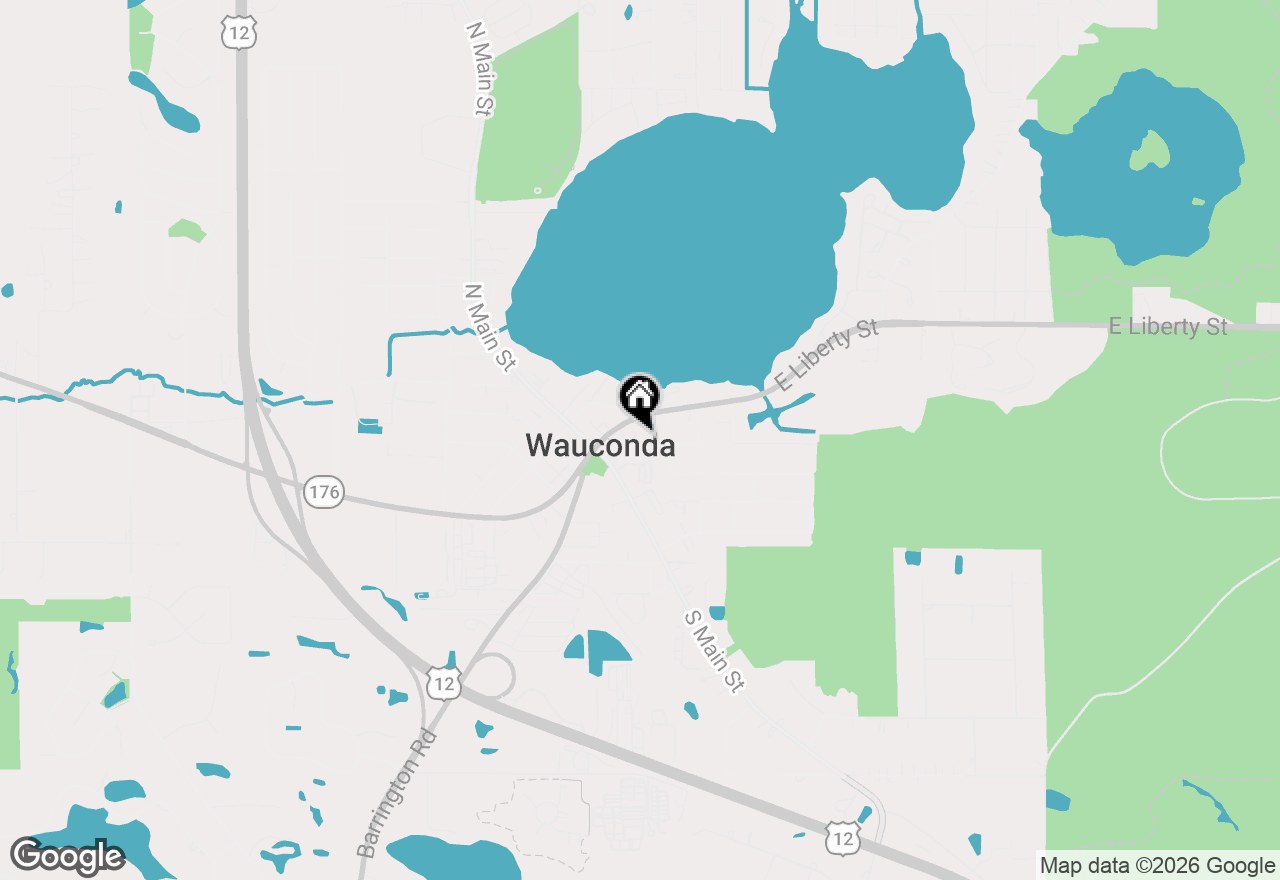 Map of 227 Kimball Avenue, Wauconda, IL 60084