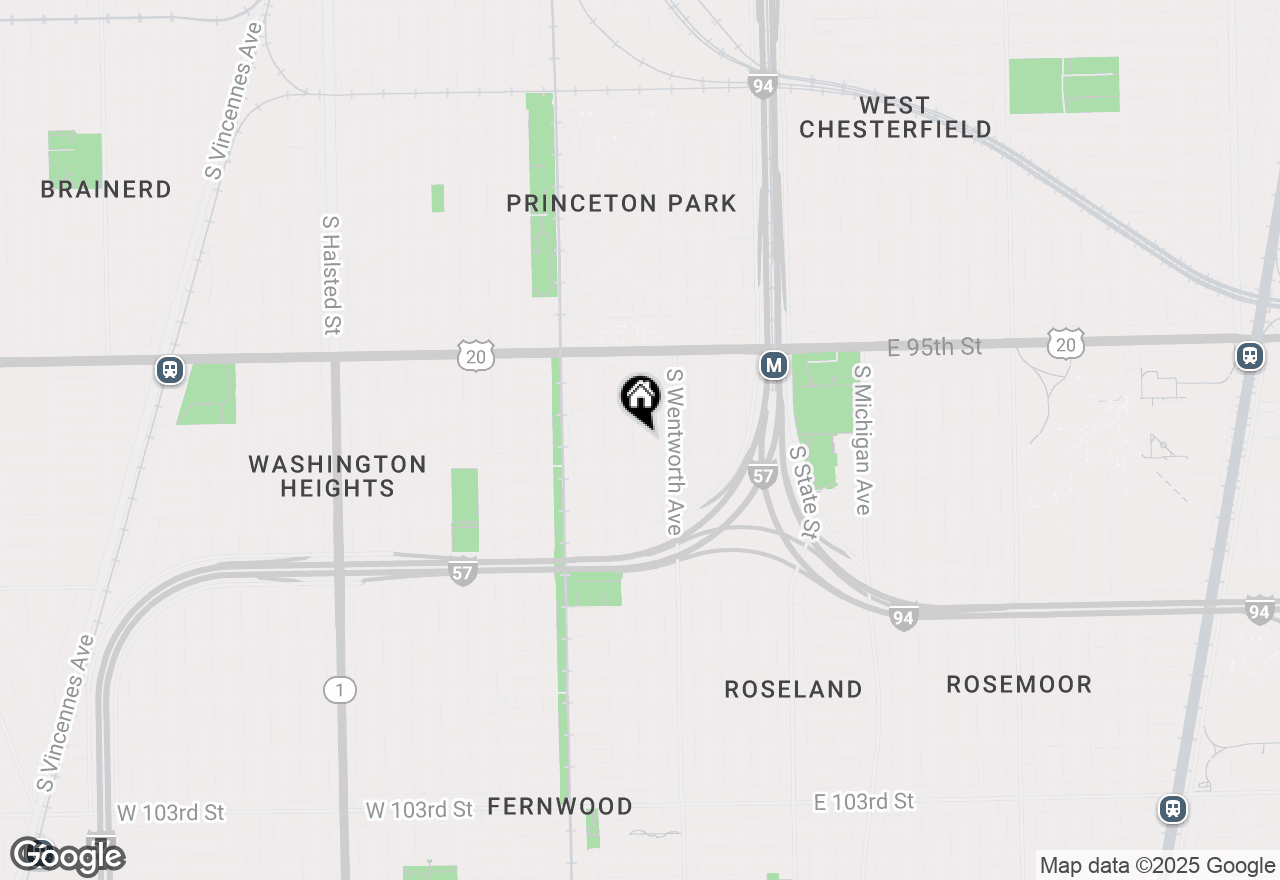 Map of 9632 S Yale Avenue, Chicago, IL 60628