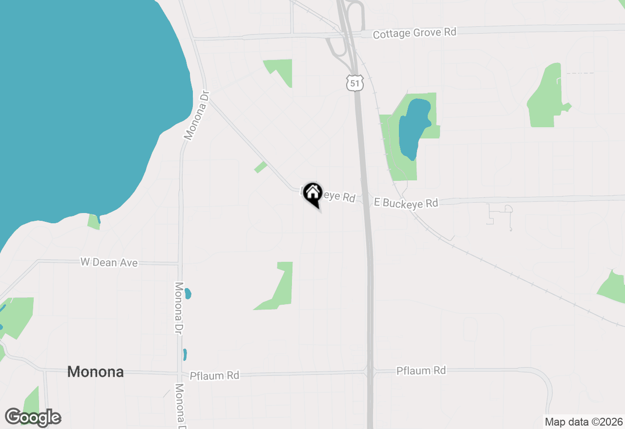 Map of 4714 Turner Avenue, Madison, WI 53716