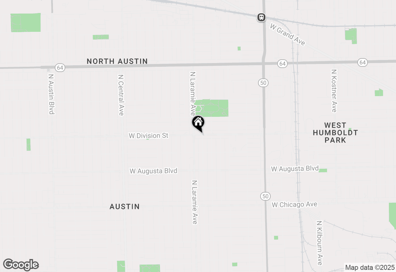 Map of 5145 W Division Street, Chicago, IL 60651