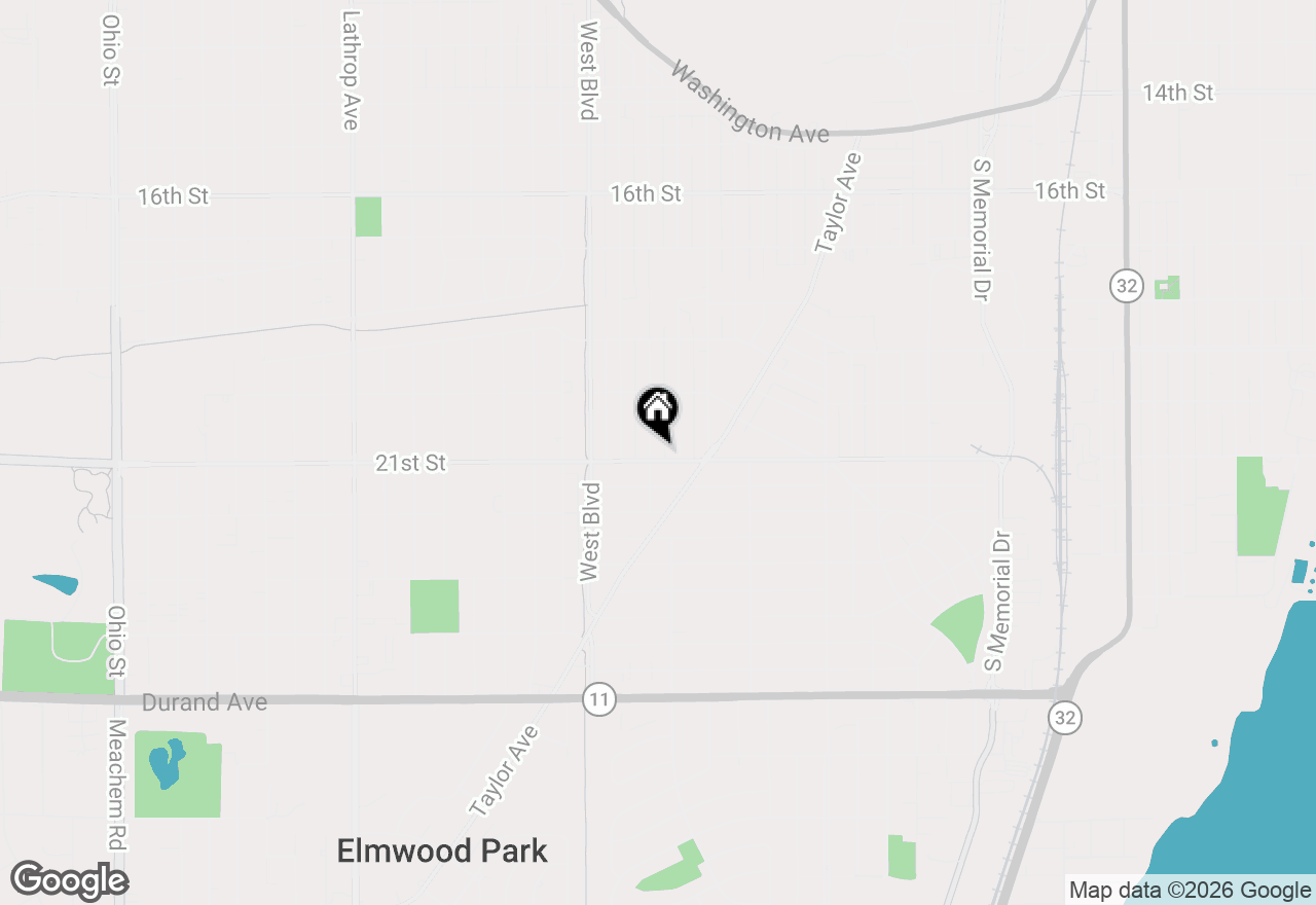 Map of 2820 21st St, Racine, WI 53403