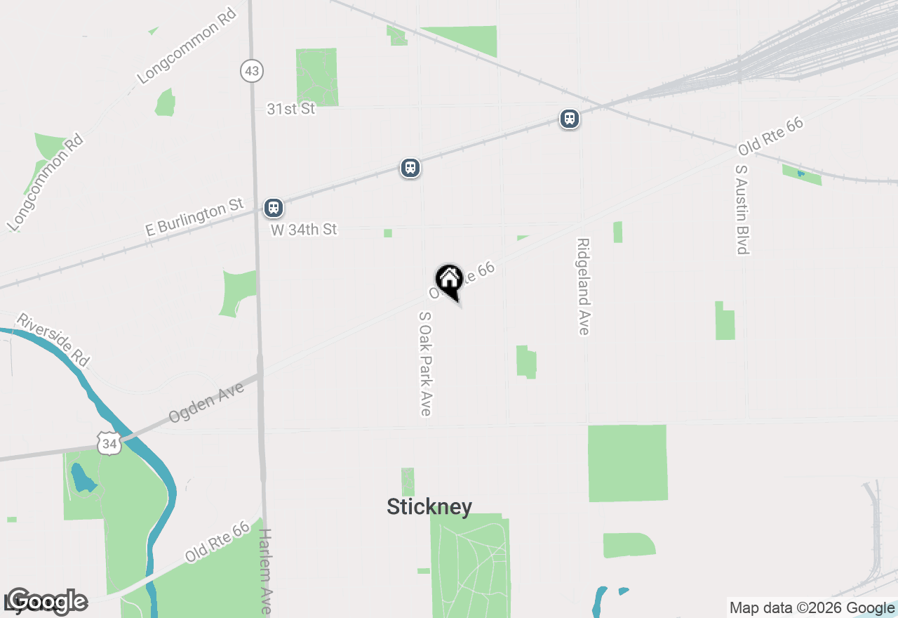 Map of 3601 Euclid Avenue, Berwyn, IL 60402