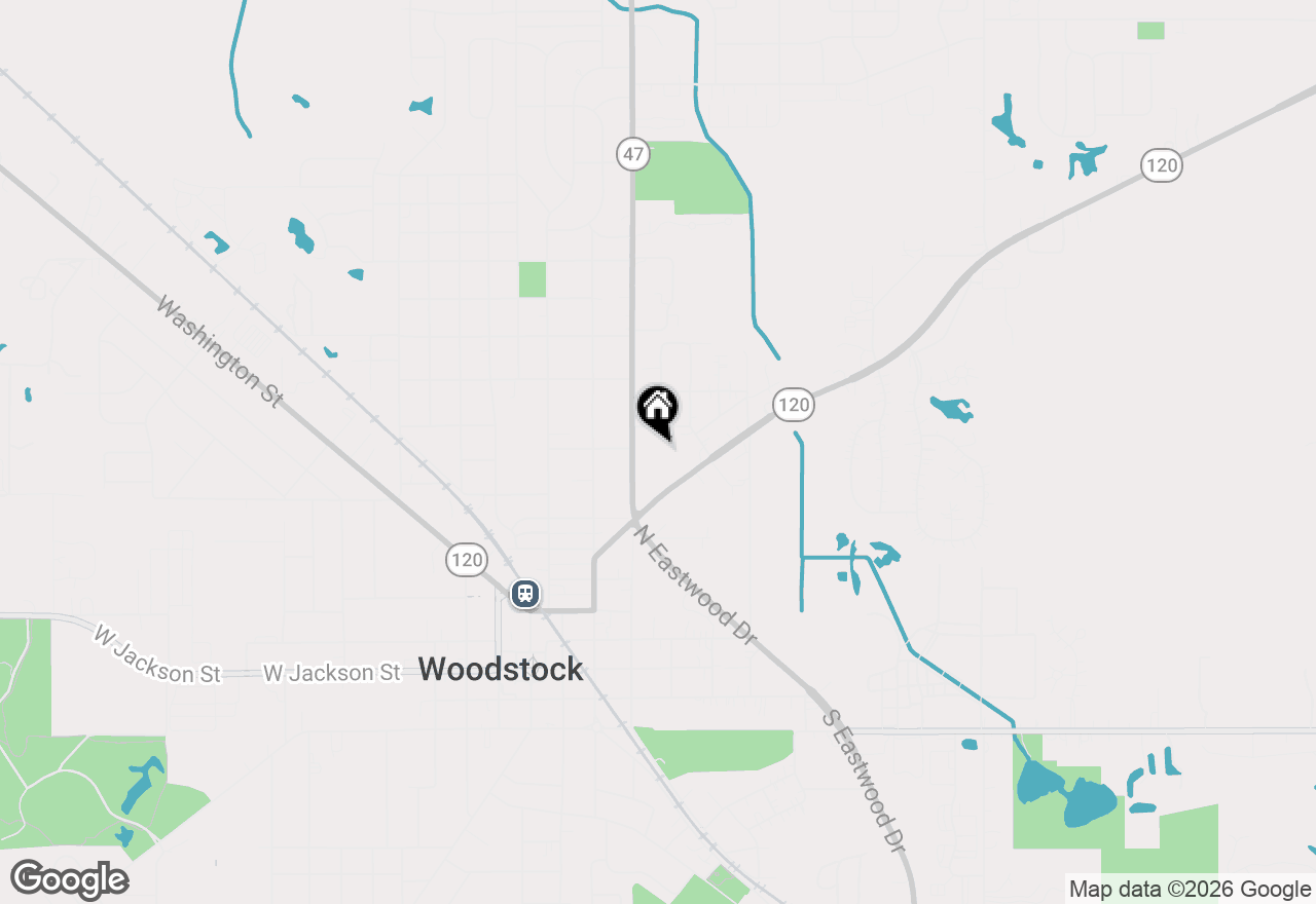 Map of 730 N Seminary Avenue #2A, Woodstock, IL 60098