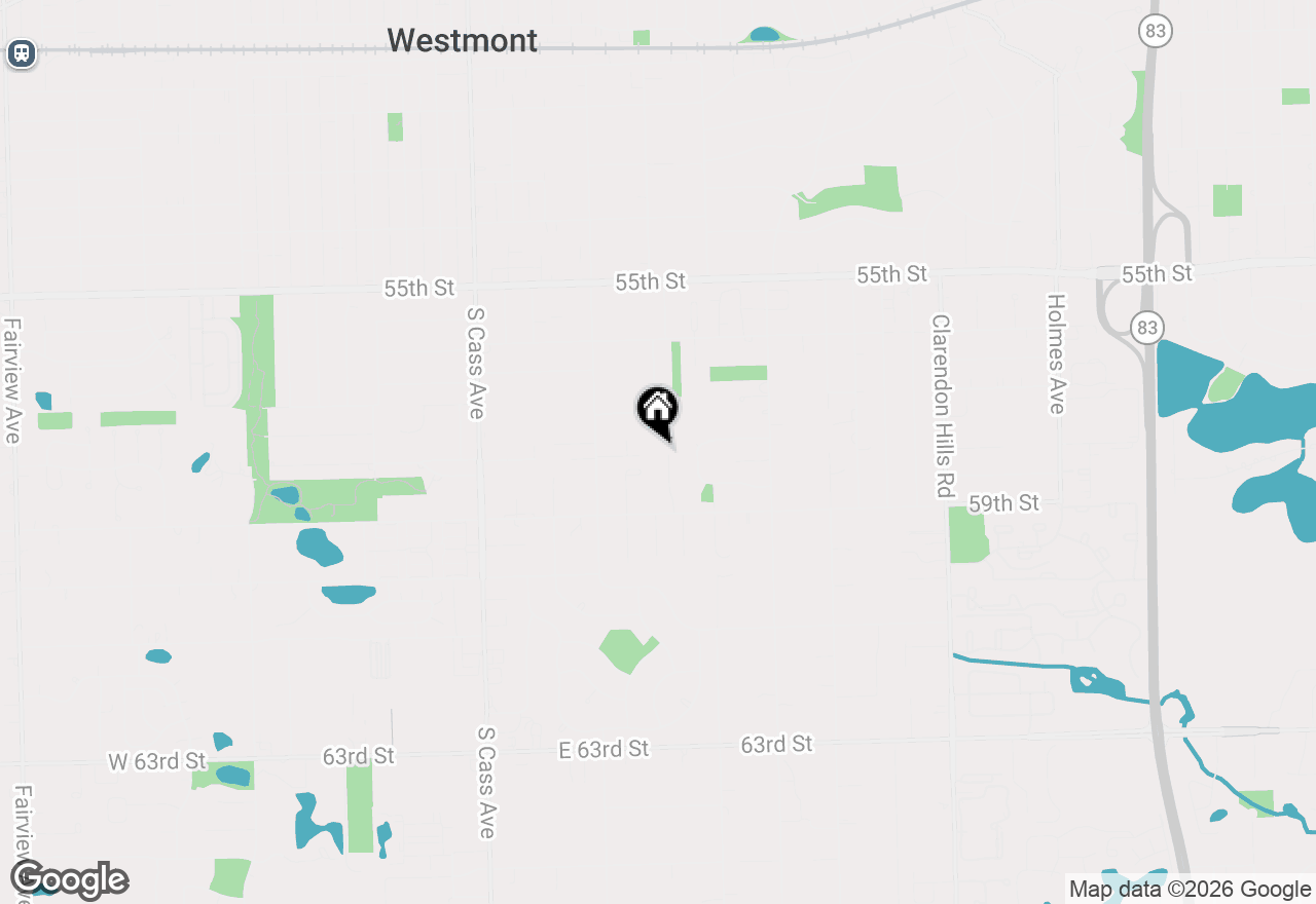 Map of 708 Fairfield Court, Westmont, IL 60559