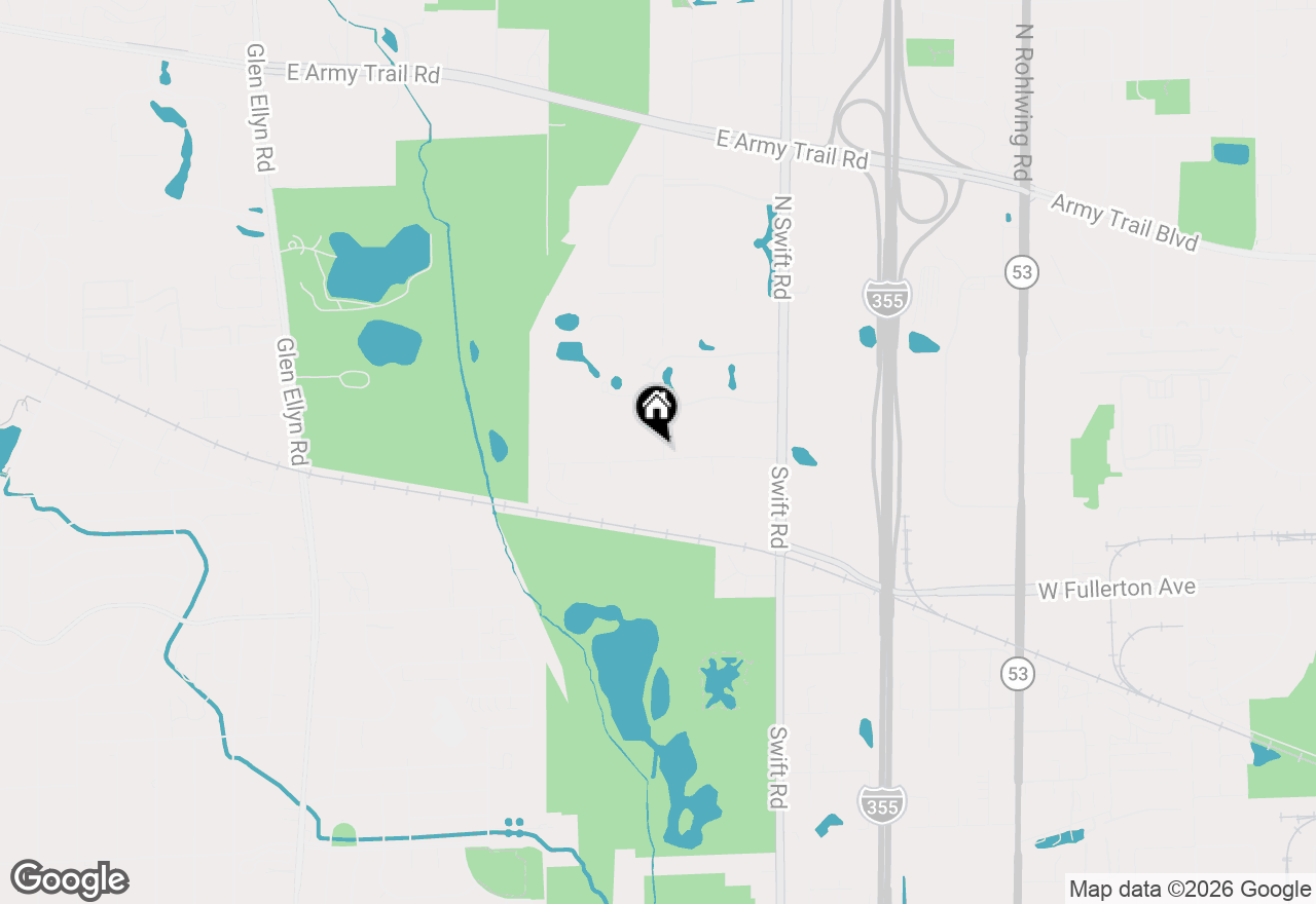Map of 21W620 Park Avenue, Lombard, IL 60148