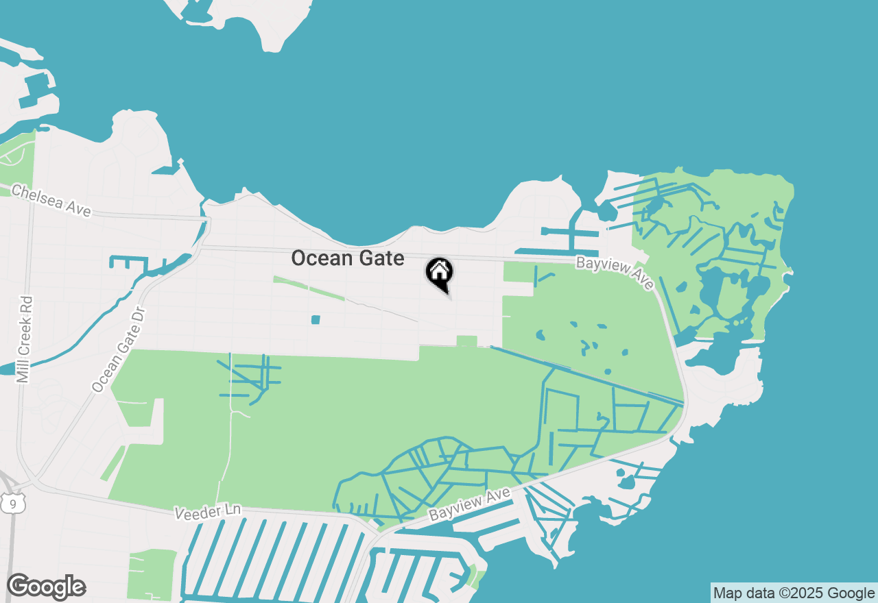 Map of 530 E Point Pleasant Avenue, Ocean Gate, NJ 08740