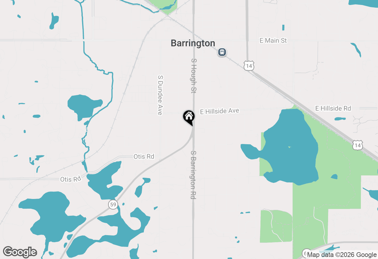 Map of 743 Skyline Drive, Barrington, IL 60010