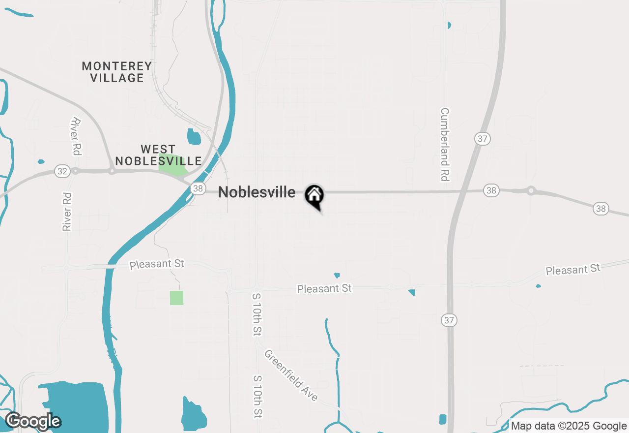Map of 1396 Cherry Street, Noblesville, IN 46060