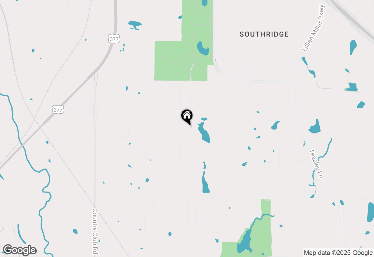 Map of 3300 Santa Monica Drive, Denton, TX 76205