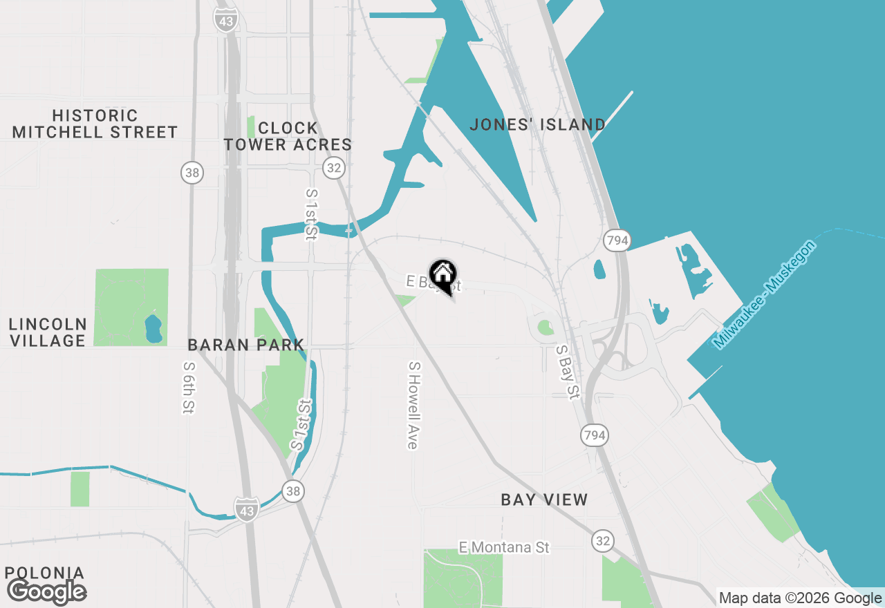 Map of 2147 S Mound St #2147A, Milwaukee, WI 53207