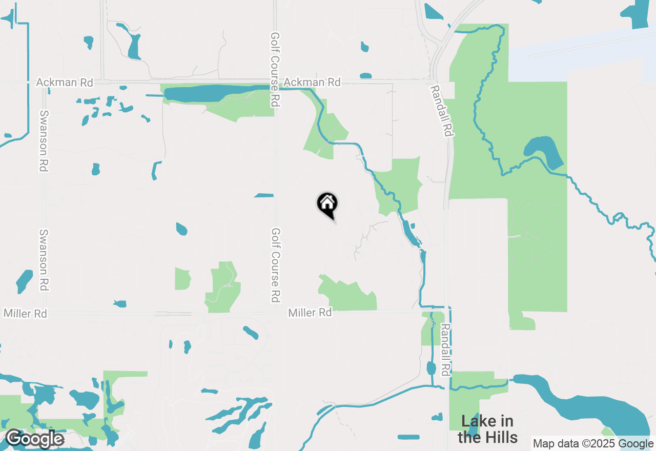 Map of 1655 Kennsington Lane, Crystal Lake, IL 60014