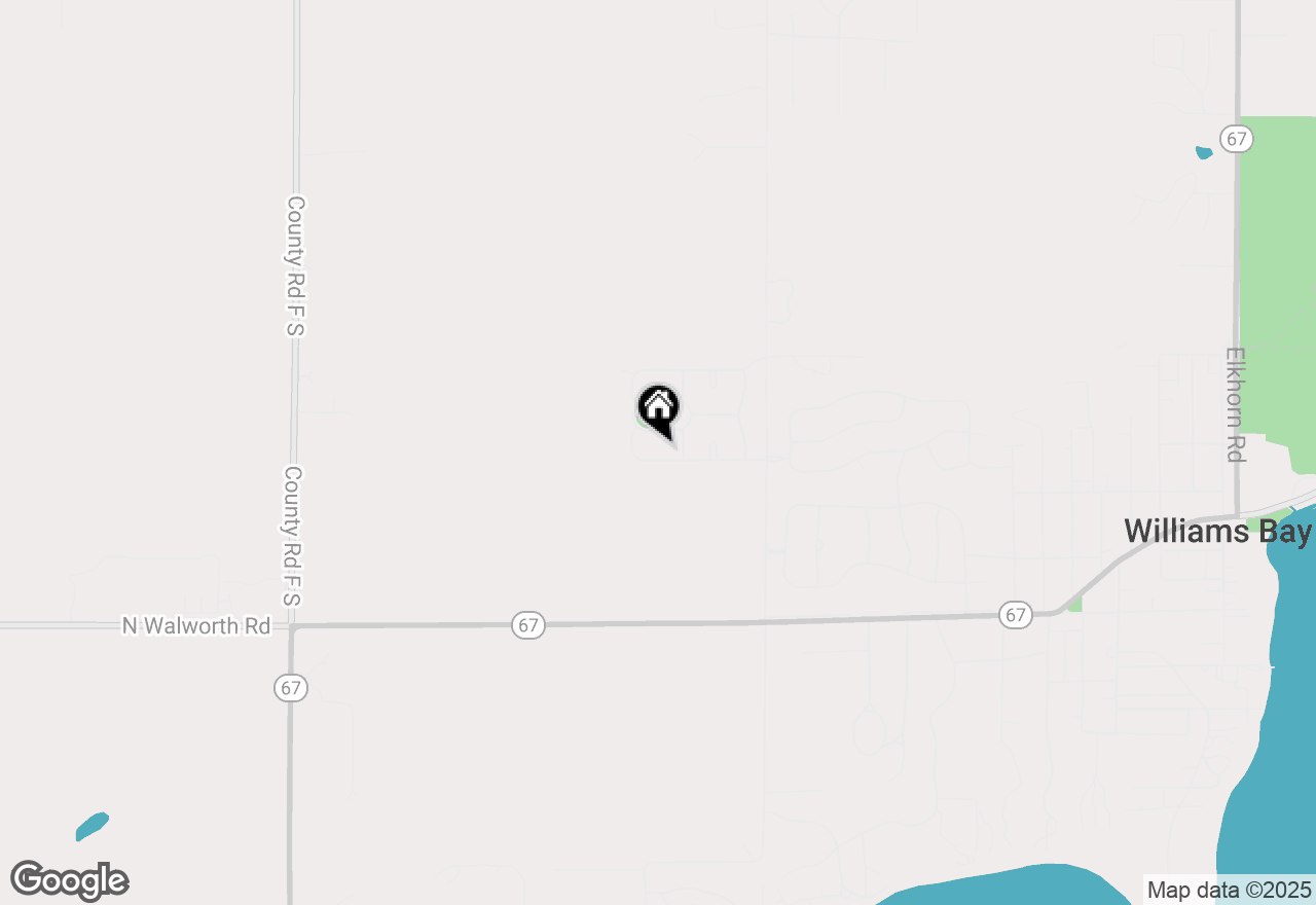 Map of 522 Prairie View Rd, Williams Bay, WI 53191