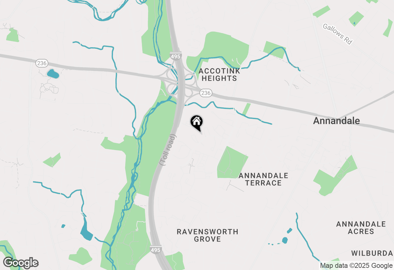 Map of 4415 Briarwood Court N #53, Annandale, VA 22003