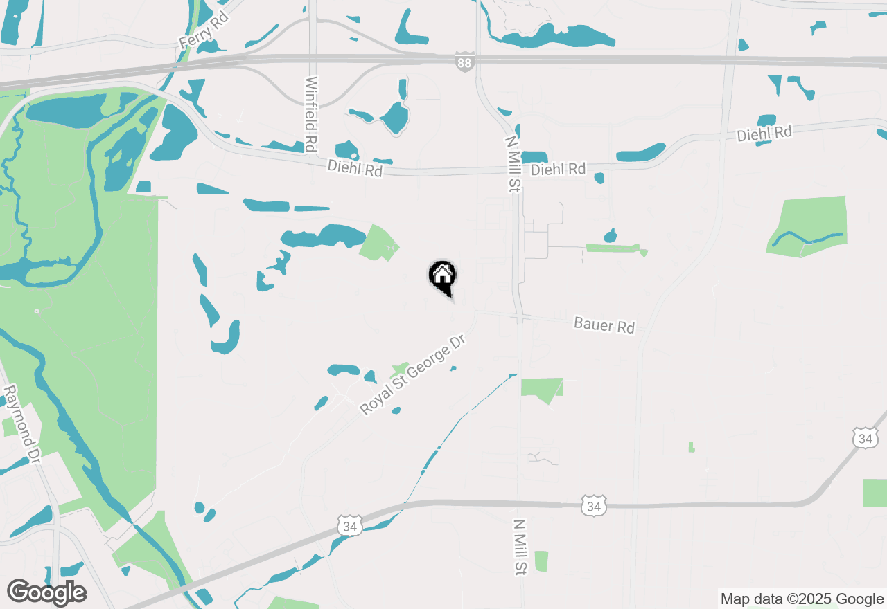 Map of 1503 Wedgefield Circle, Naperville, IL 60563