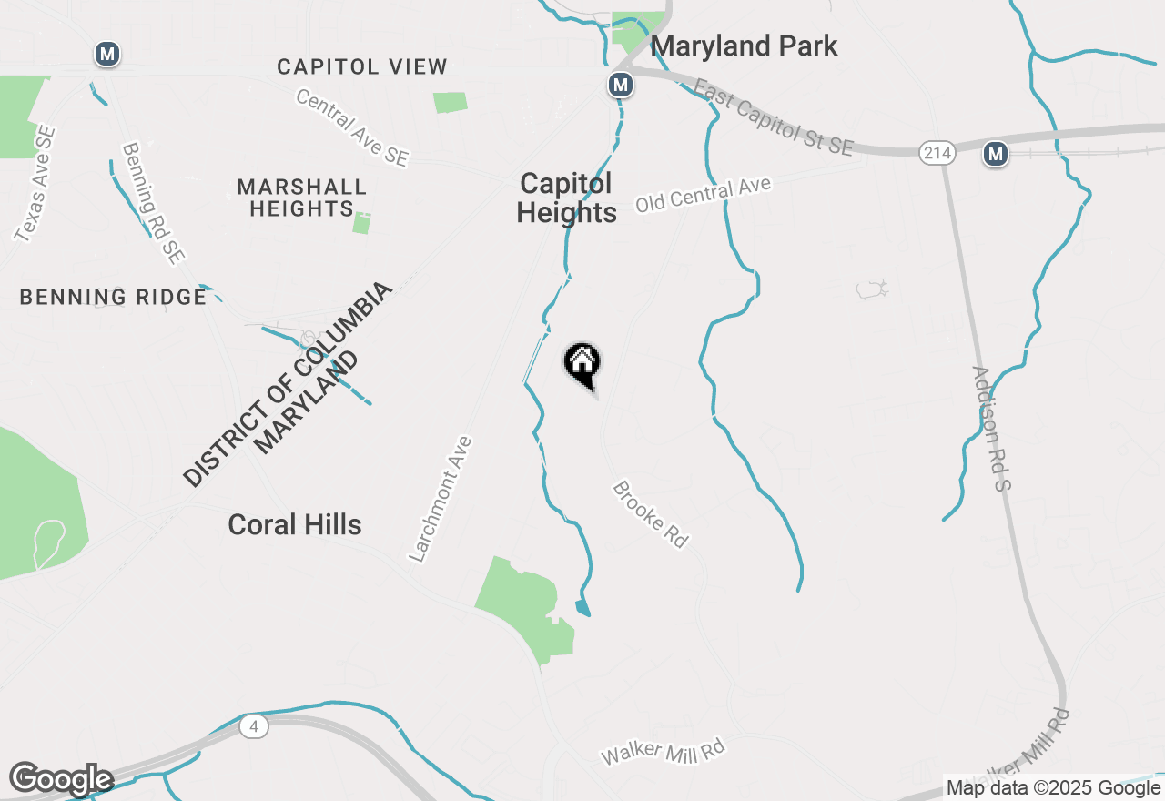 Map of 1001 Highview Drive, Capitol Heights, MD 20743