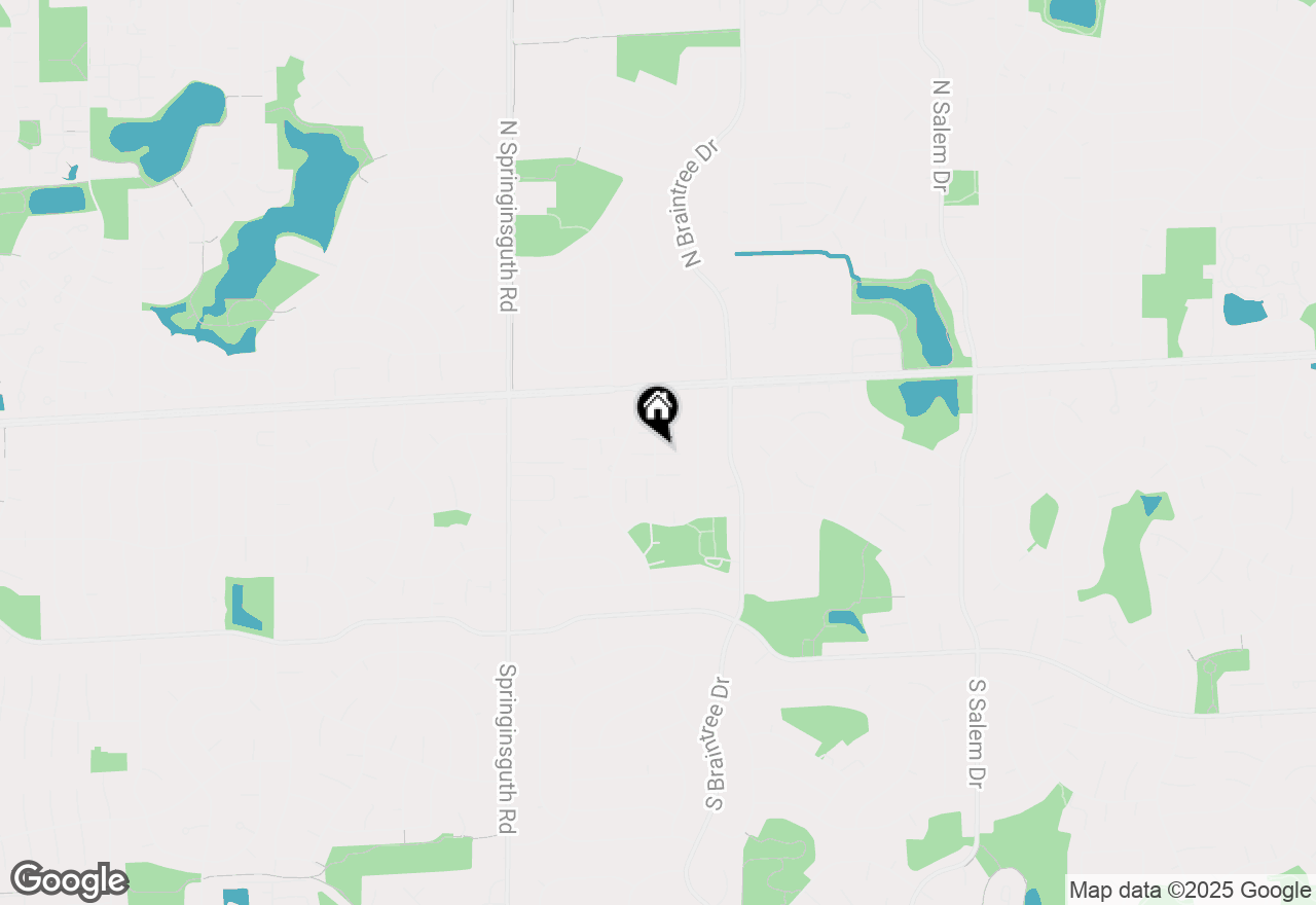 Map of 1303 Forestdale Court #1303, Schaumburg, IL 60193