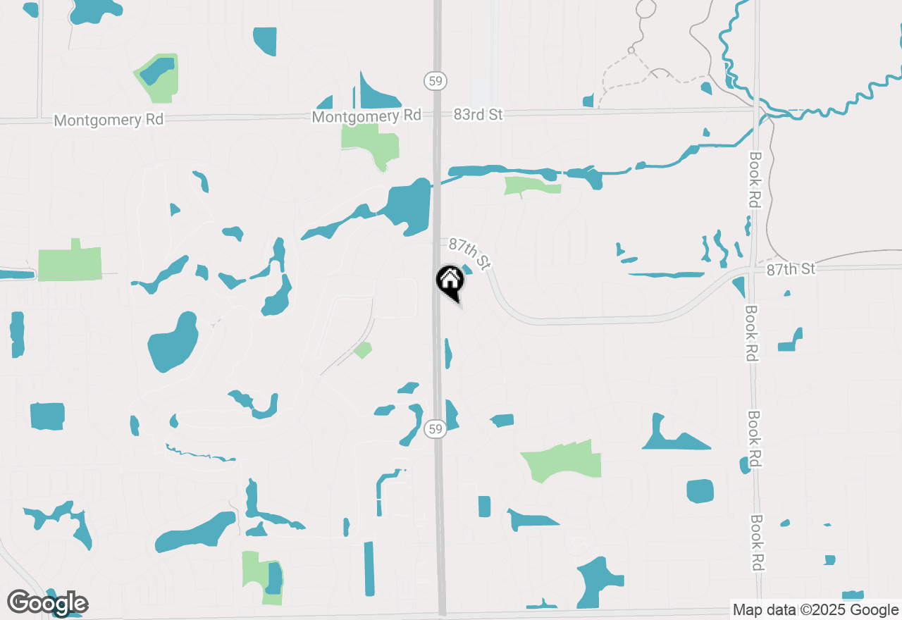 Map of 2227 Waterleaf Court #203, Naperville, IL 60564