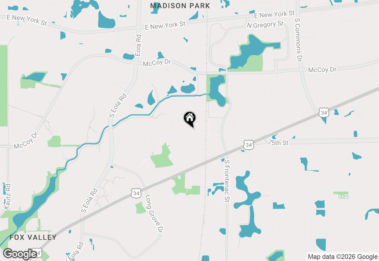 Map of 3245 Gresham Lane E, Aurora, IL 60504