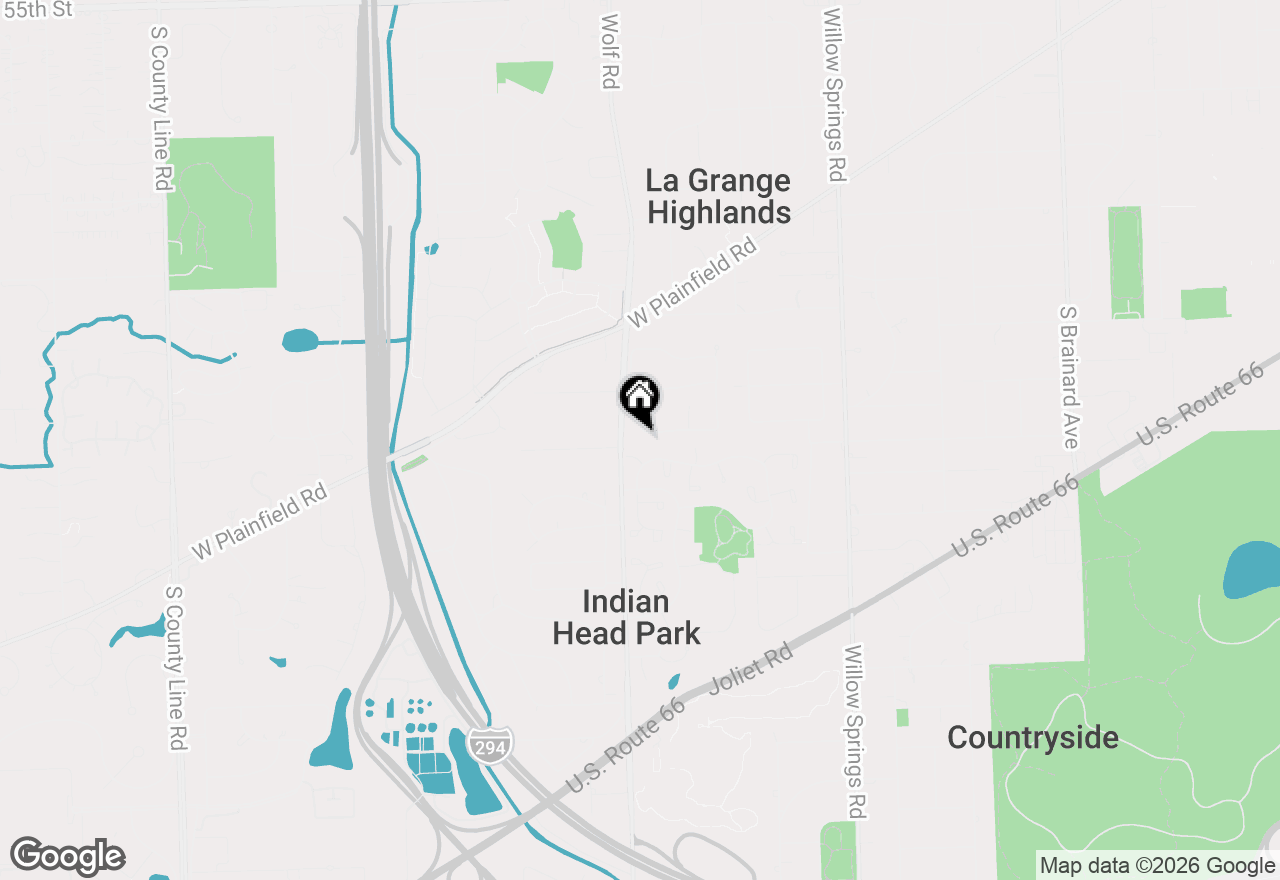 Map of 11171 Edgebrook Lane, Indian Head Park, IL 60525