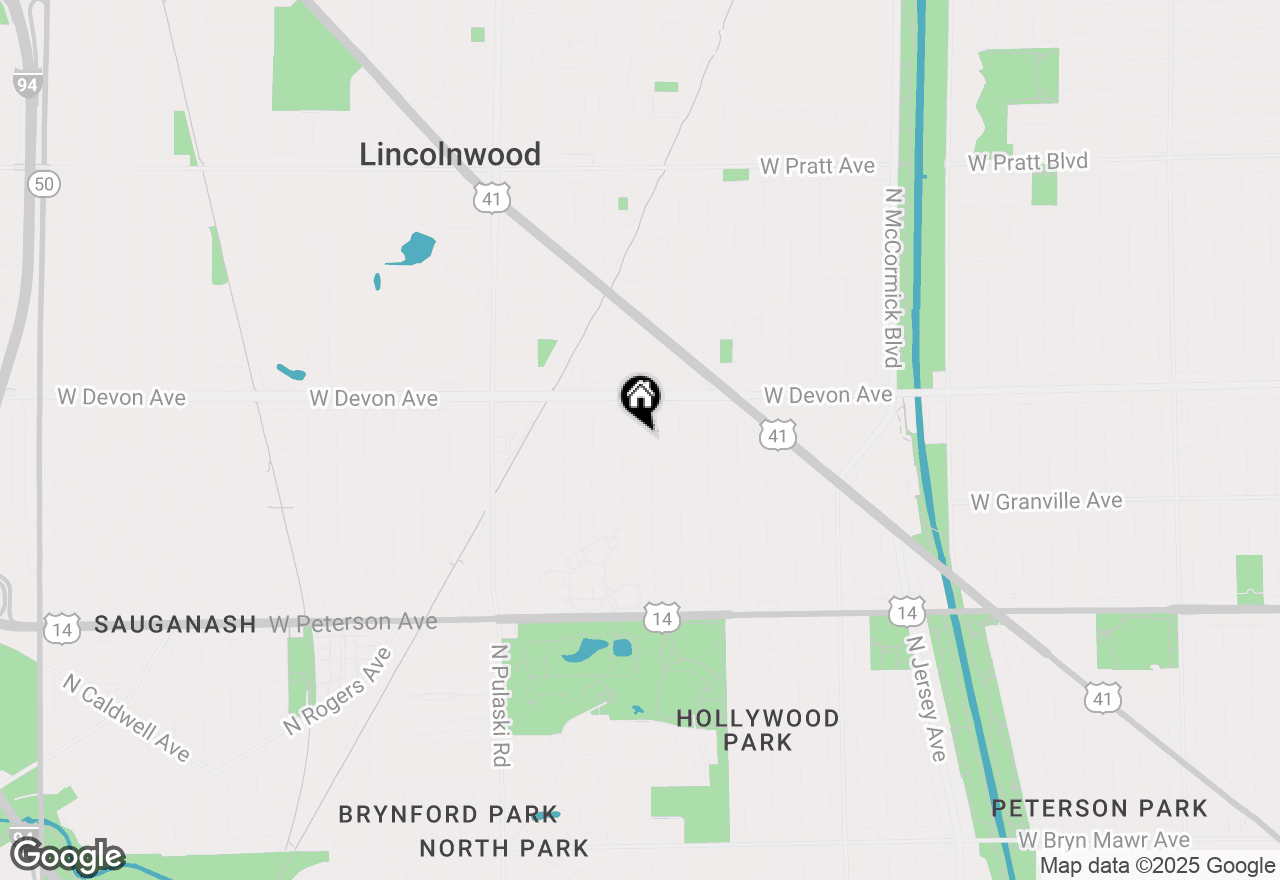 Map of 6309 N Ridgeway Avenue, Chicago, IL 60659