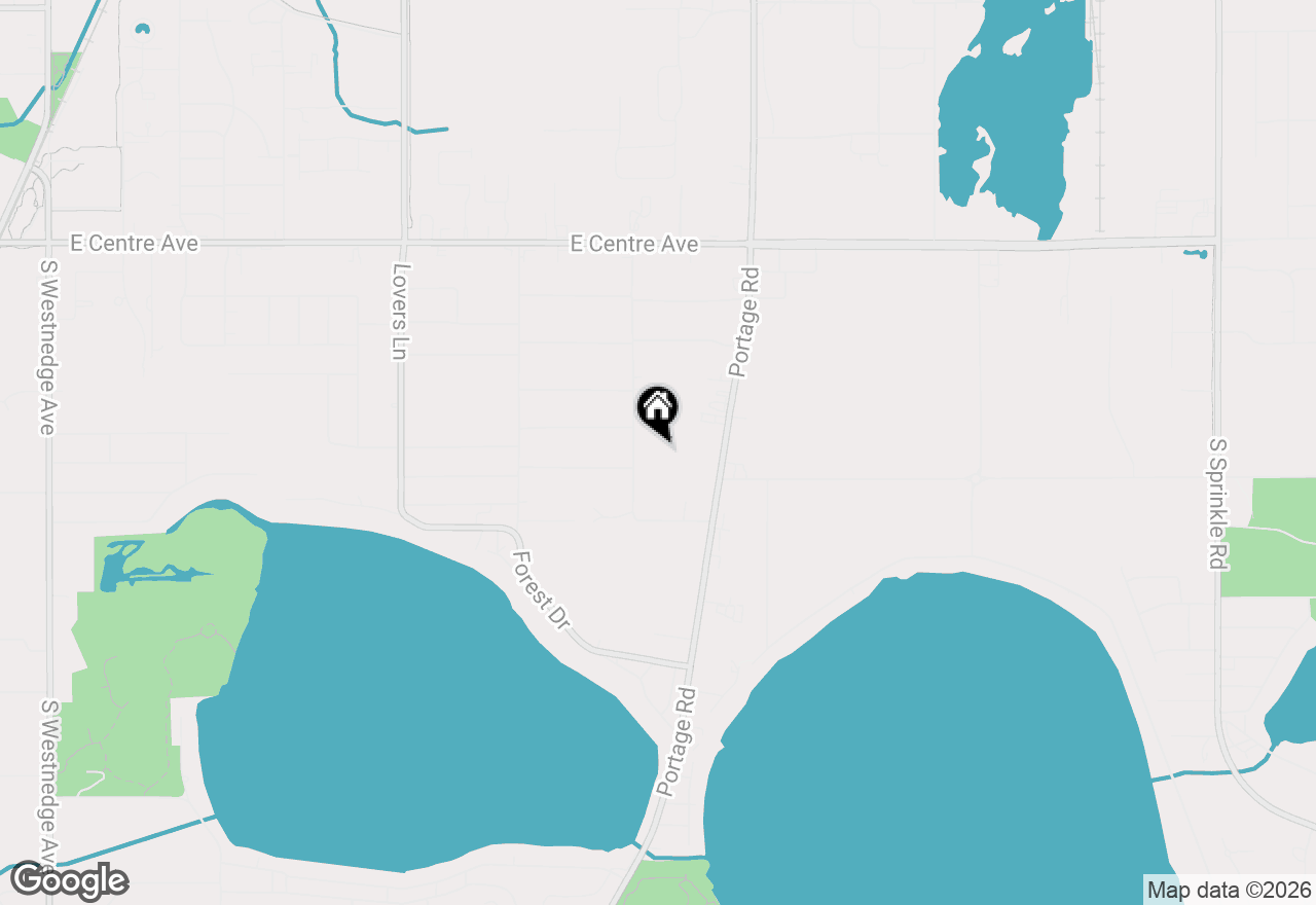 Map of 8425 Oakside Street, Portage, MI 49002