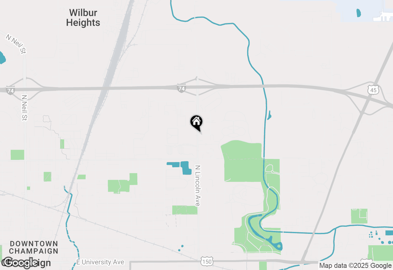 Map of 1903 N Lincoln Avenue #116, Urbana, IL 61801