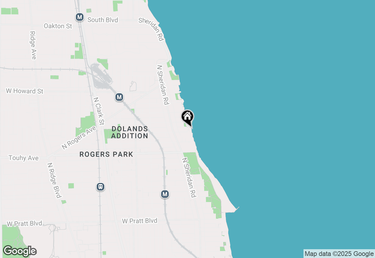 Map of 1200 W Sherwin Avenue #2L, Chicago, IL 60626