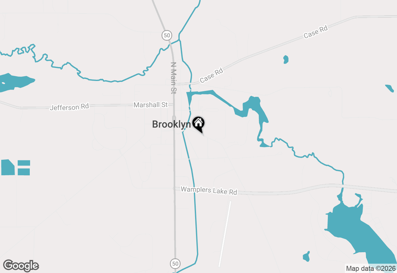 Map of 233 Monroe Street #A, Brooklyn, MI 49230