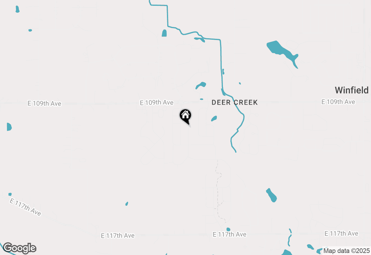 Map of 11014 Green Place, Winfield, IN 46307