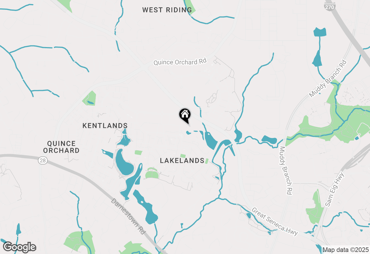 Map of 162 Chevy Chase Street, Gaithersburg, MD 20878