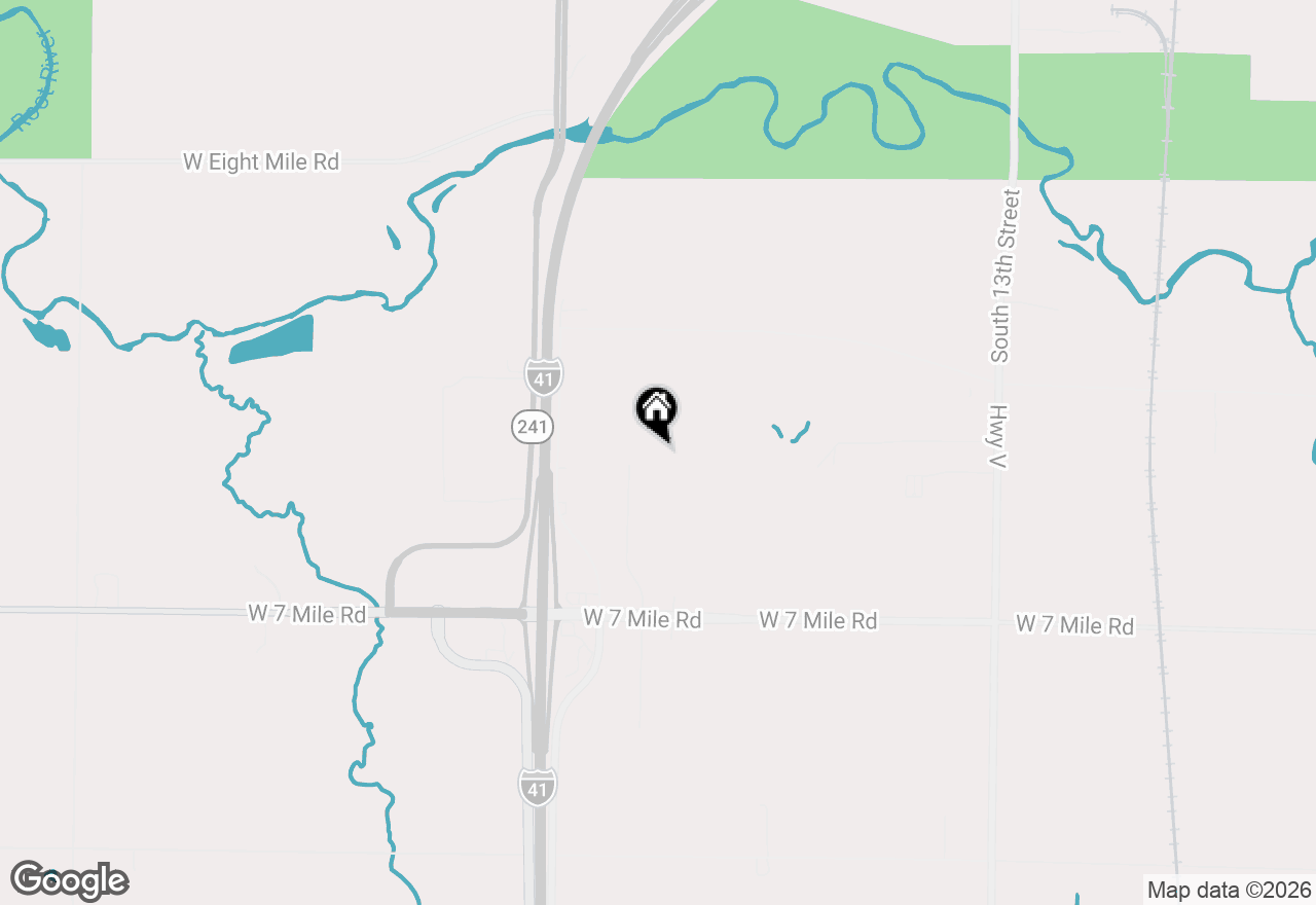 Map of 8323 Us Highway 41 Rd, Caledonia, WI 53108