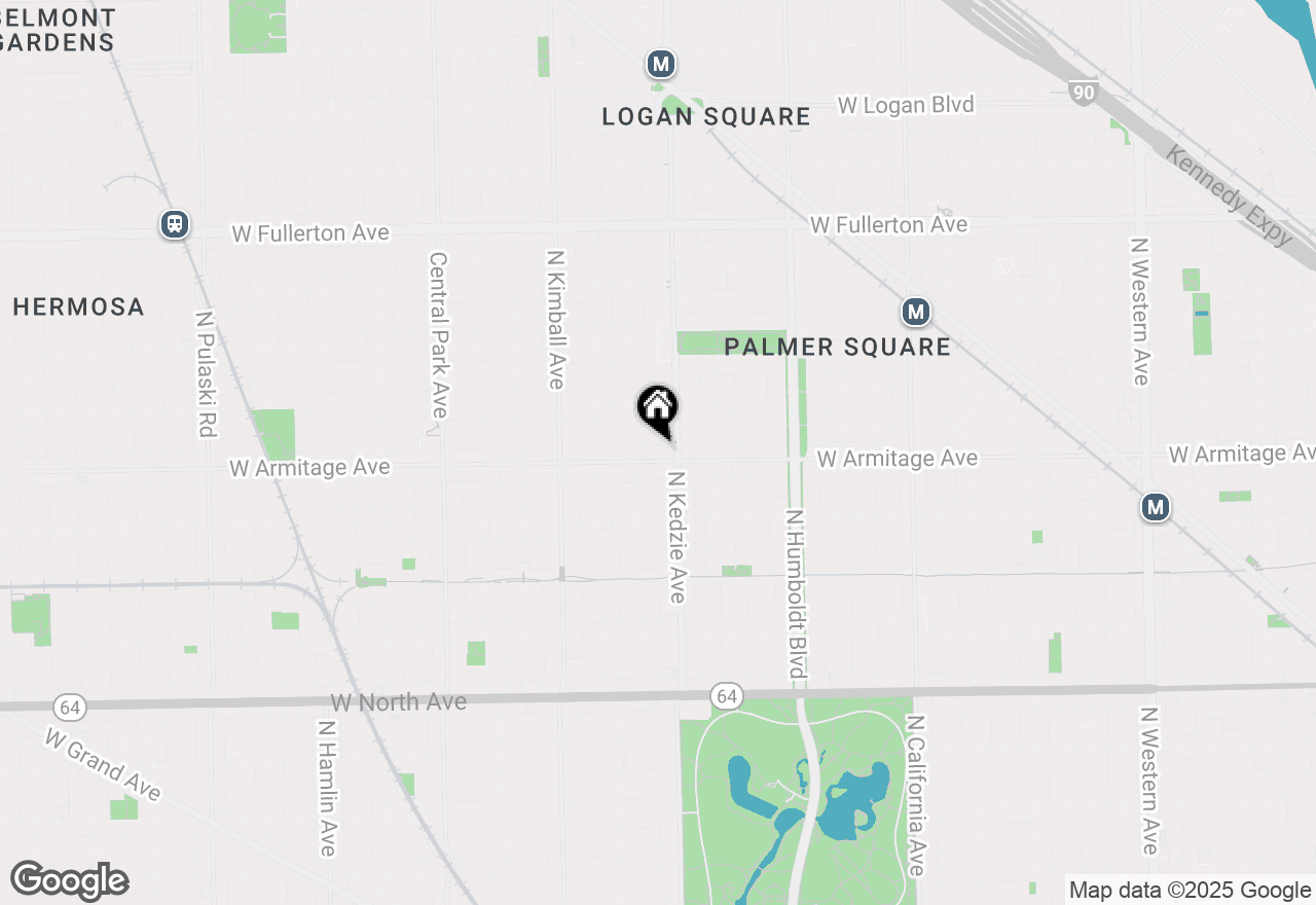 Map of 3212 W Armitage Avenue, Chicago, IL 60647