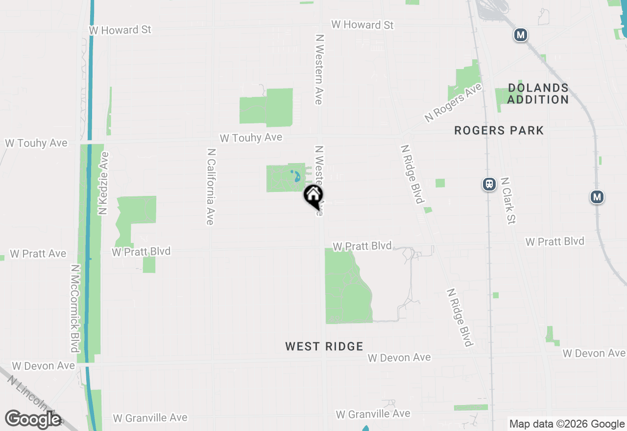Map of 2416 W Morse Avenue, Chicago, IL 60645