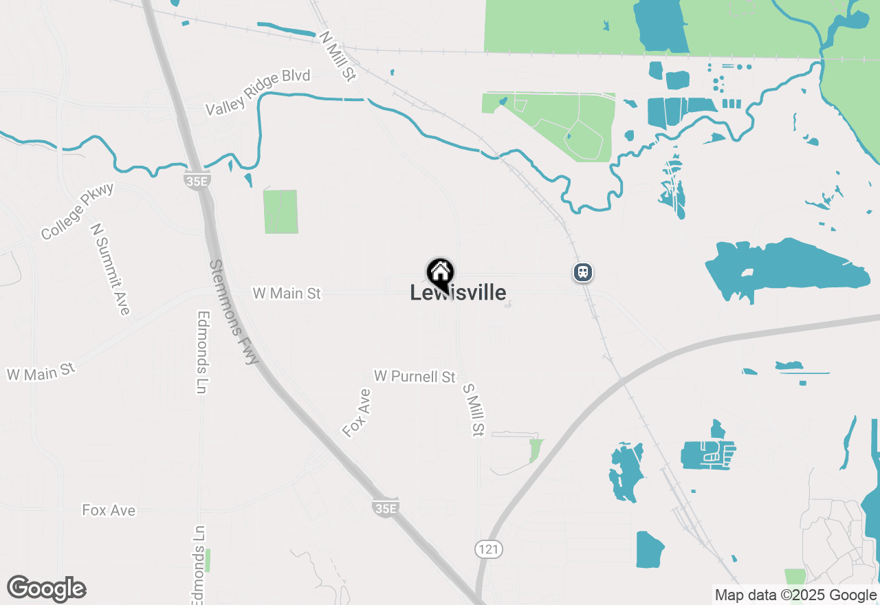 Map of 150 W Main Street, Lewisville, TX 75057