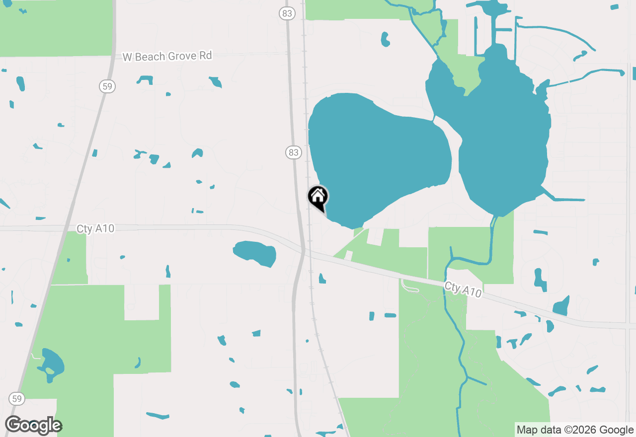 Map of (Address confidential), Antioch, Illinois 60002