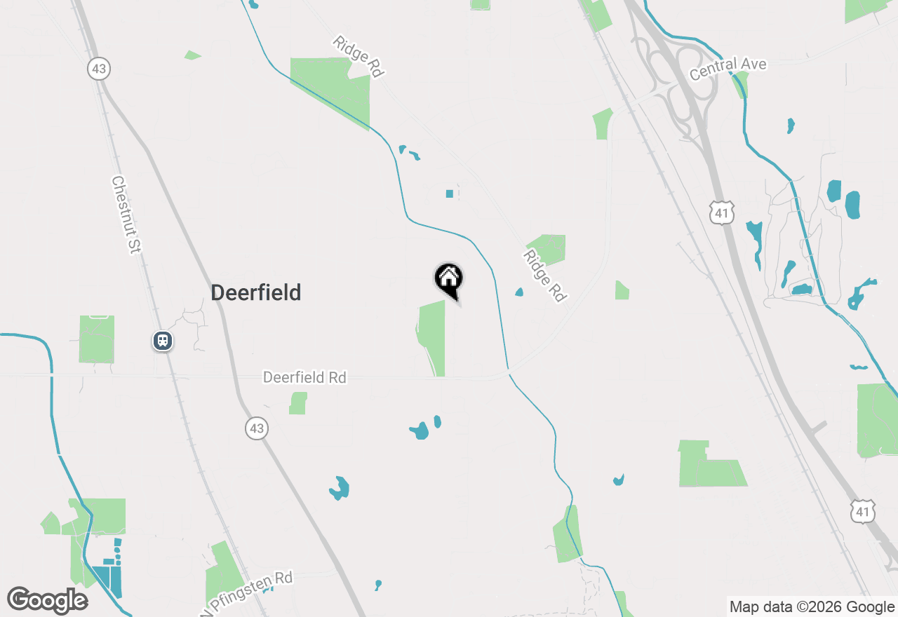 Map of 980 Brand Lane, Deerfield, IL 60015