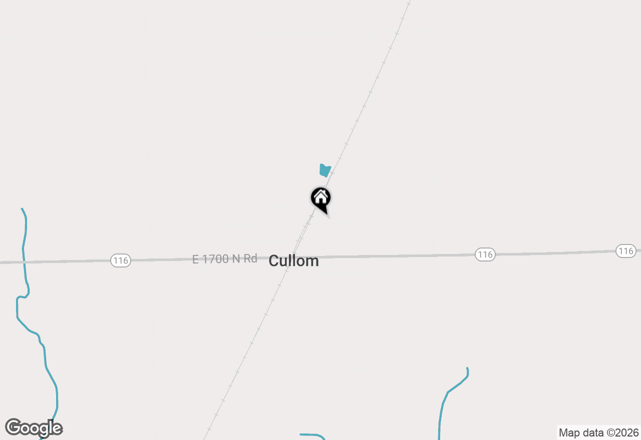 Map of 205 E Jeffery Street, Cullom, IL 60929