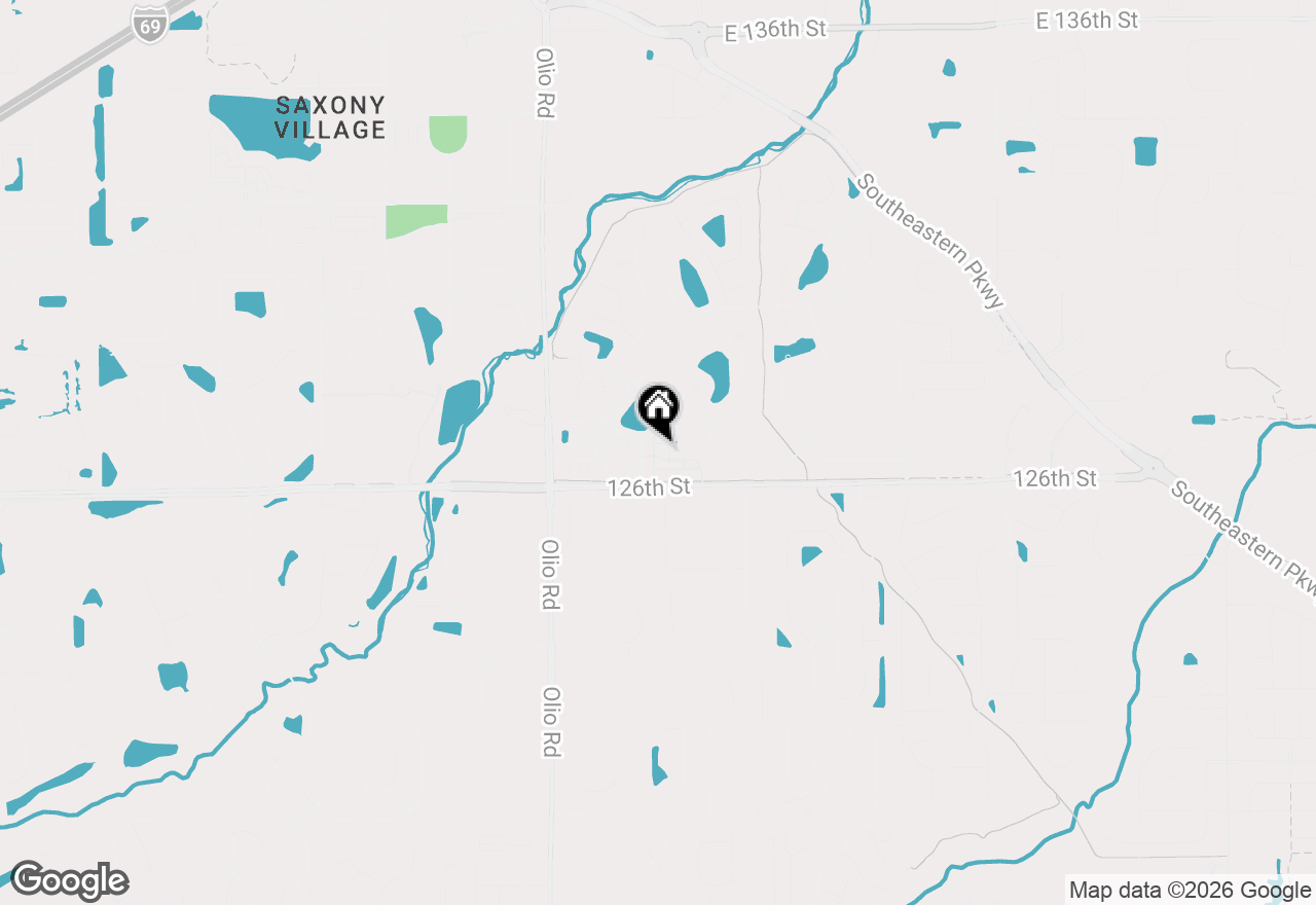 Map of 12721 Tamworth Drive, Fishers, IN 46037