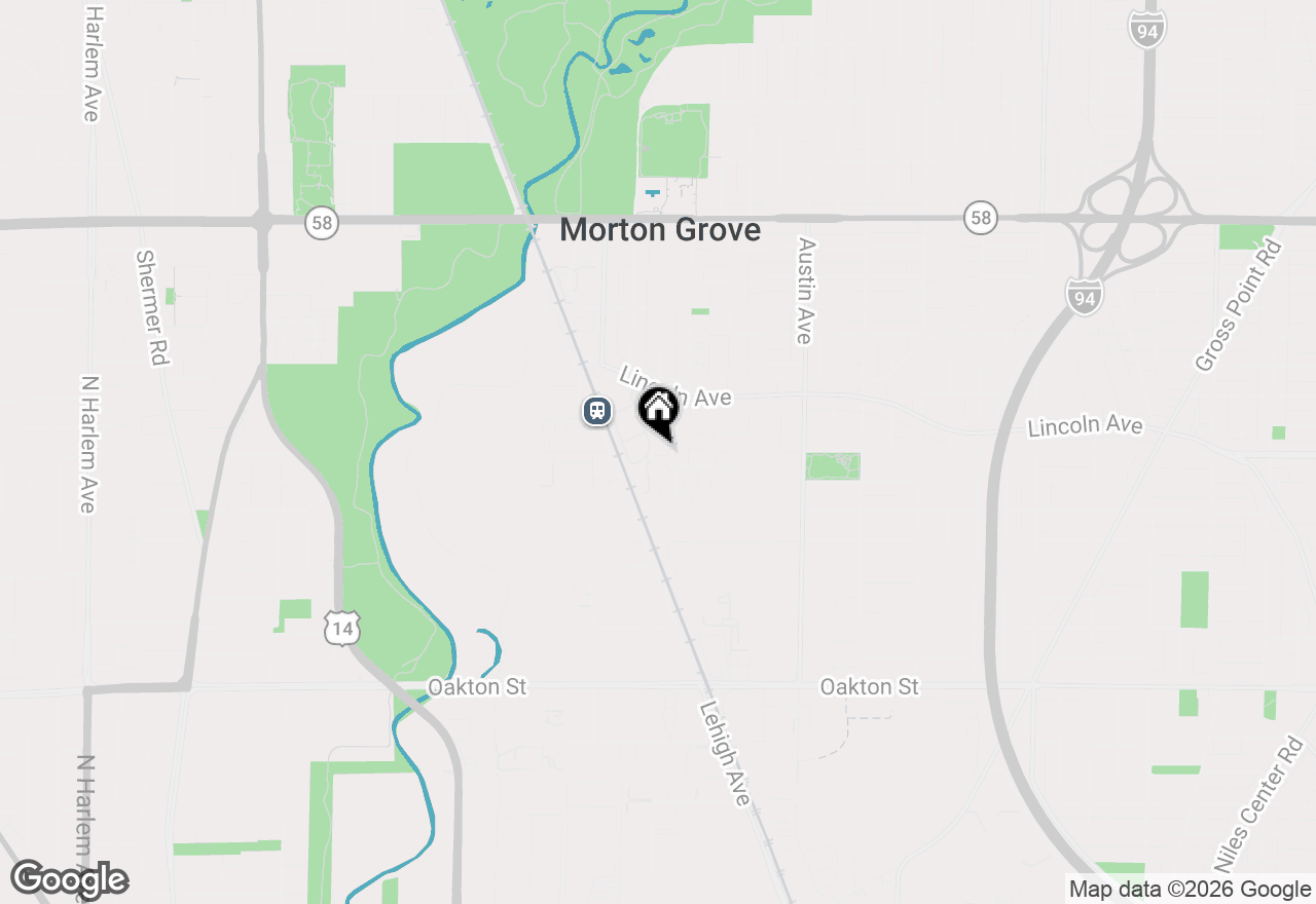 Map of 200 Concord Court, Morton Grove, IL 60053